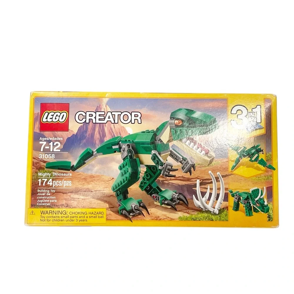 LEGO CREATOR DINOSAUR 31058‎ Mighty Dinosaurs 174 Pieces NEW